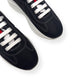 PRADA AMERICAS CUP LOW TOP SNEAKER BLACK / WHITE 37.5 / UK4.5
