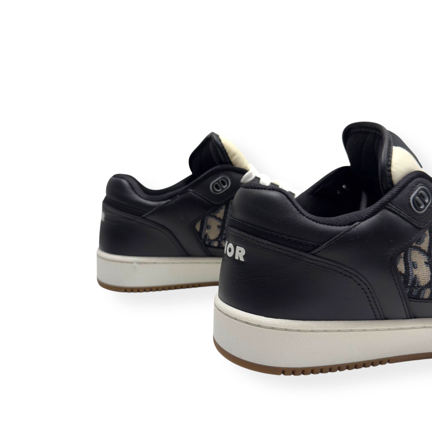 DIOR B27 LOW TOP SNEAKER BLACK / WHITE 43 / UK9