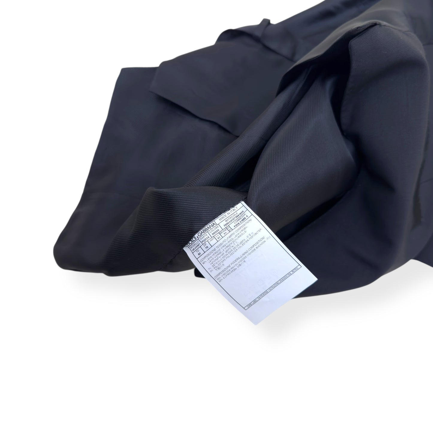 DOLCE & GABBANA WOOL / SILK MARTINI-FIT TUXEDO SUIT 50 / M