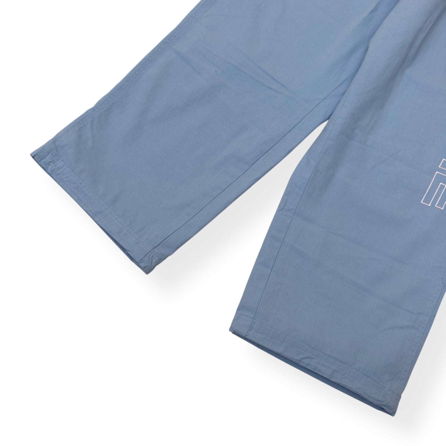 SUPREME SPELLOUT EMBROIDERED TRACK PANTS BABY BLUE XL