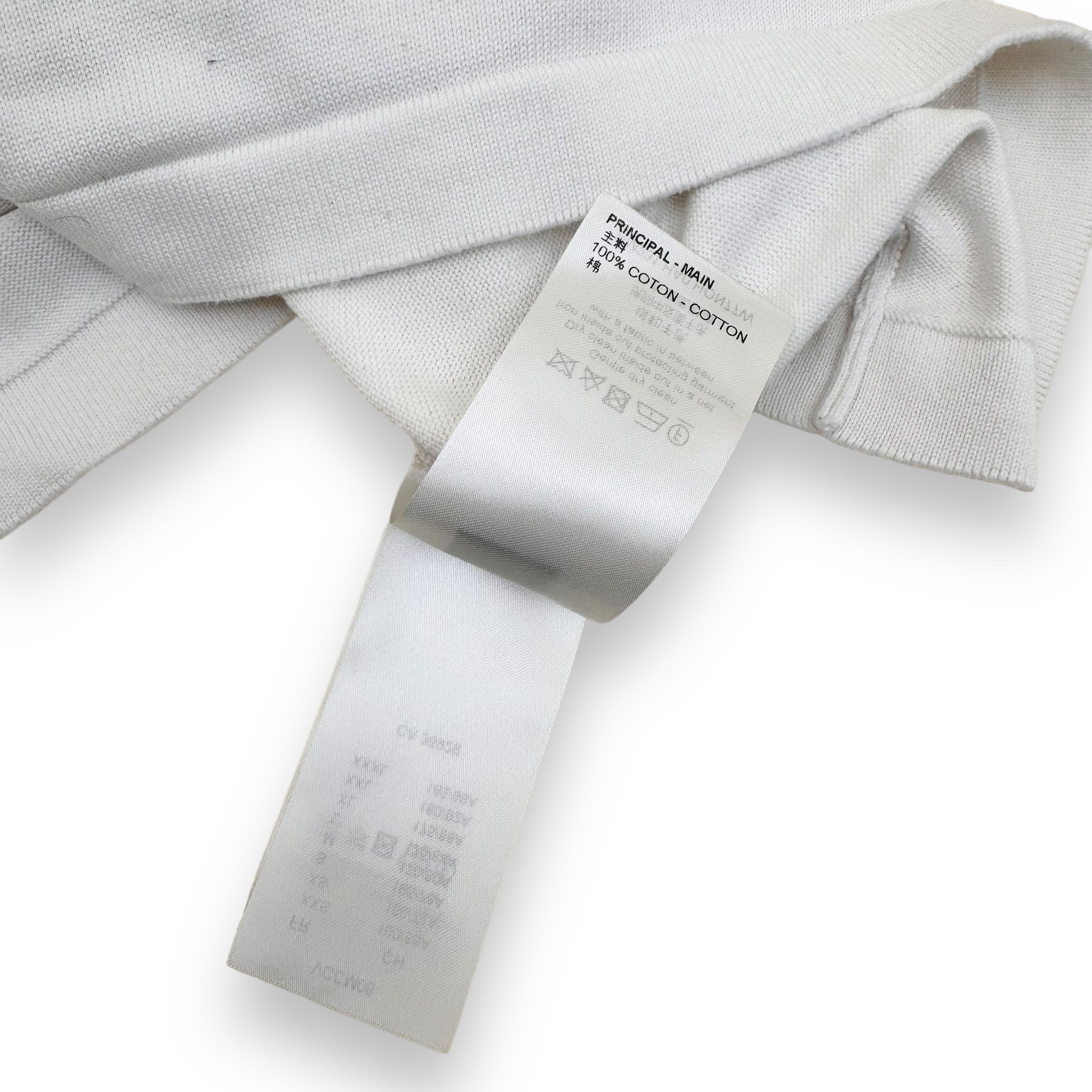 LOUIS VUITTON 2023 GRAPHIC CREW NECK T-SHIRT WHITE L