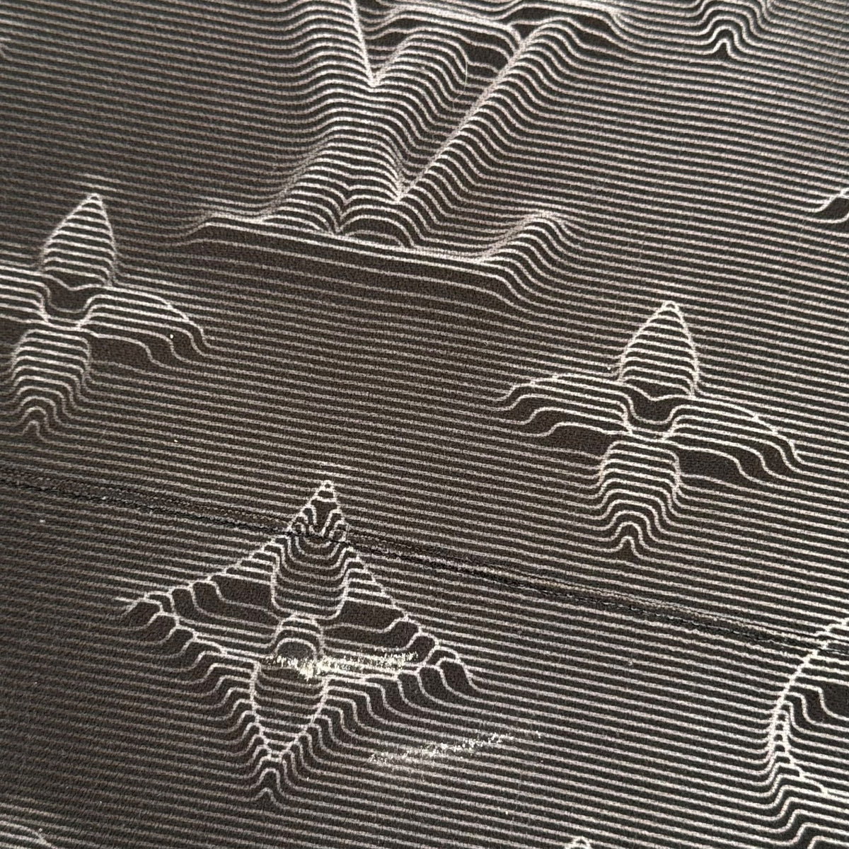 LOUIS VUITTON PRINTED ALL OVER HOODIE GREY L