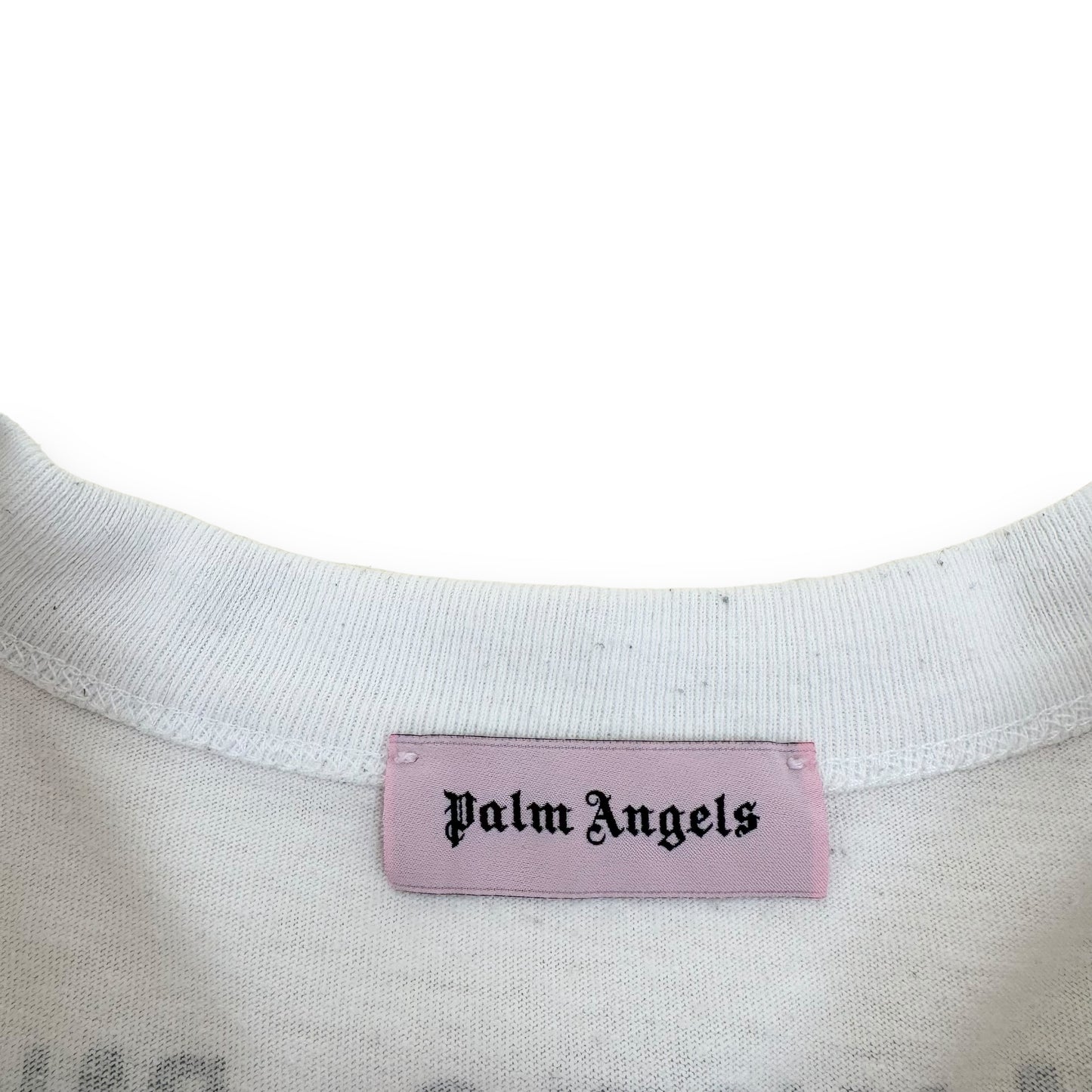 PALM ANGELS T-SHIRT WHITE L