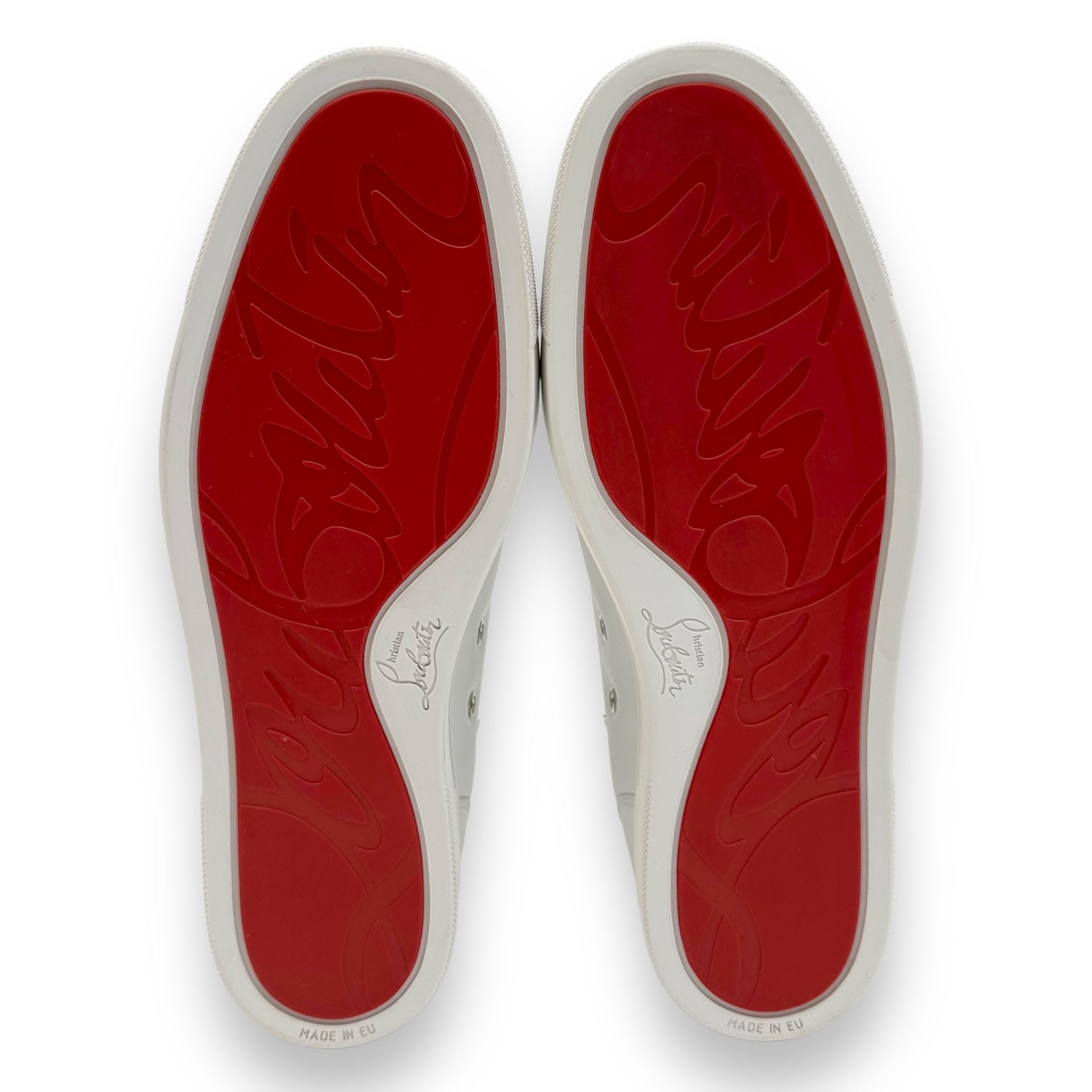 CHRISTIAN LOUBOUTIN LOUIS ORLATO SNEAKER WHITE UK9