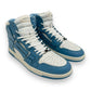 AMIRI SKEL TOP HI POWDER HIGH TOP SNEAKER BLUE / WHITE UK10