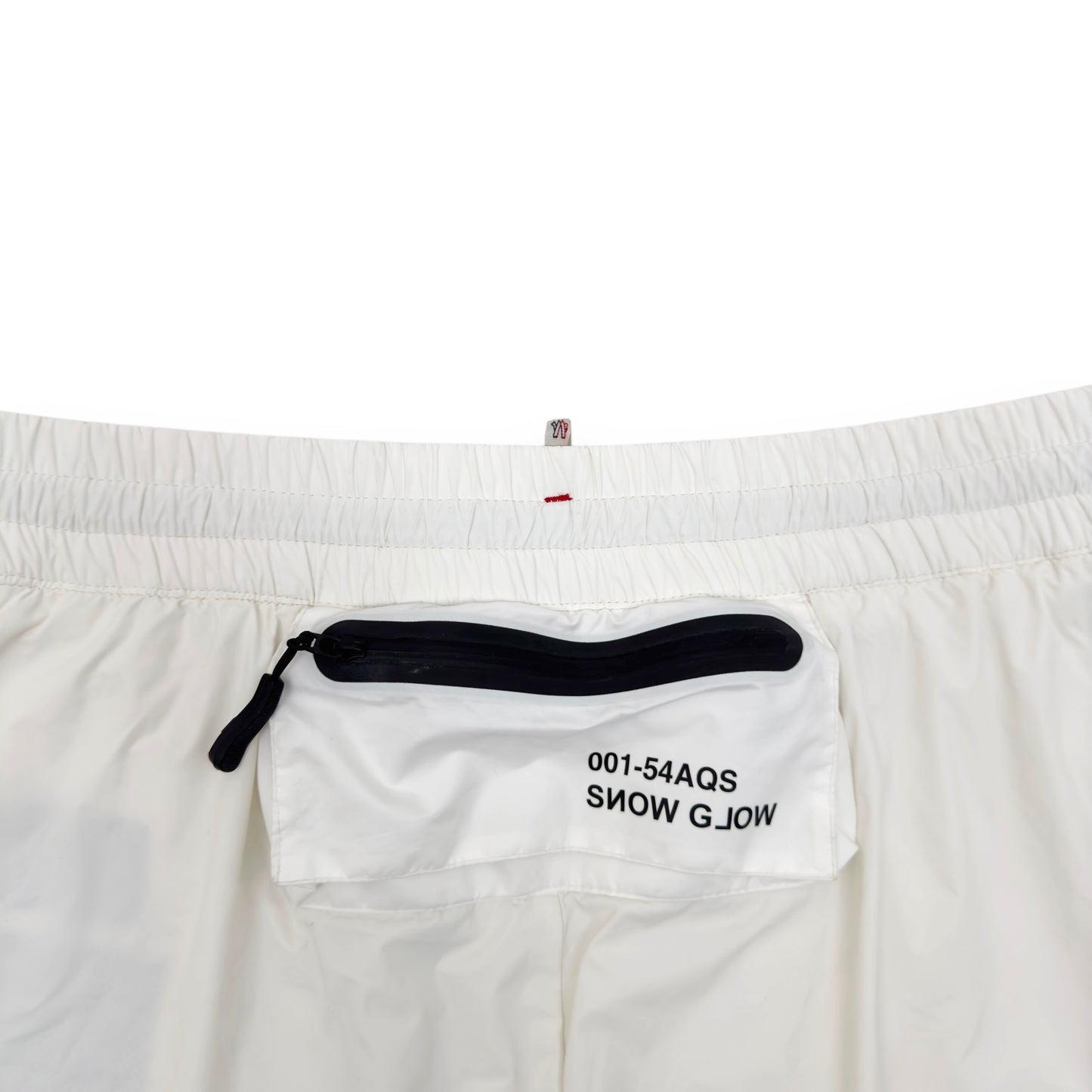 MONCLER GRENOBLE DAY-NAMIC NYLON SHORTS WHITE L