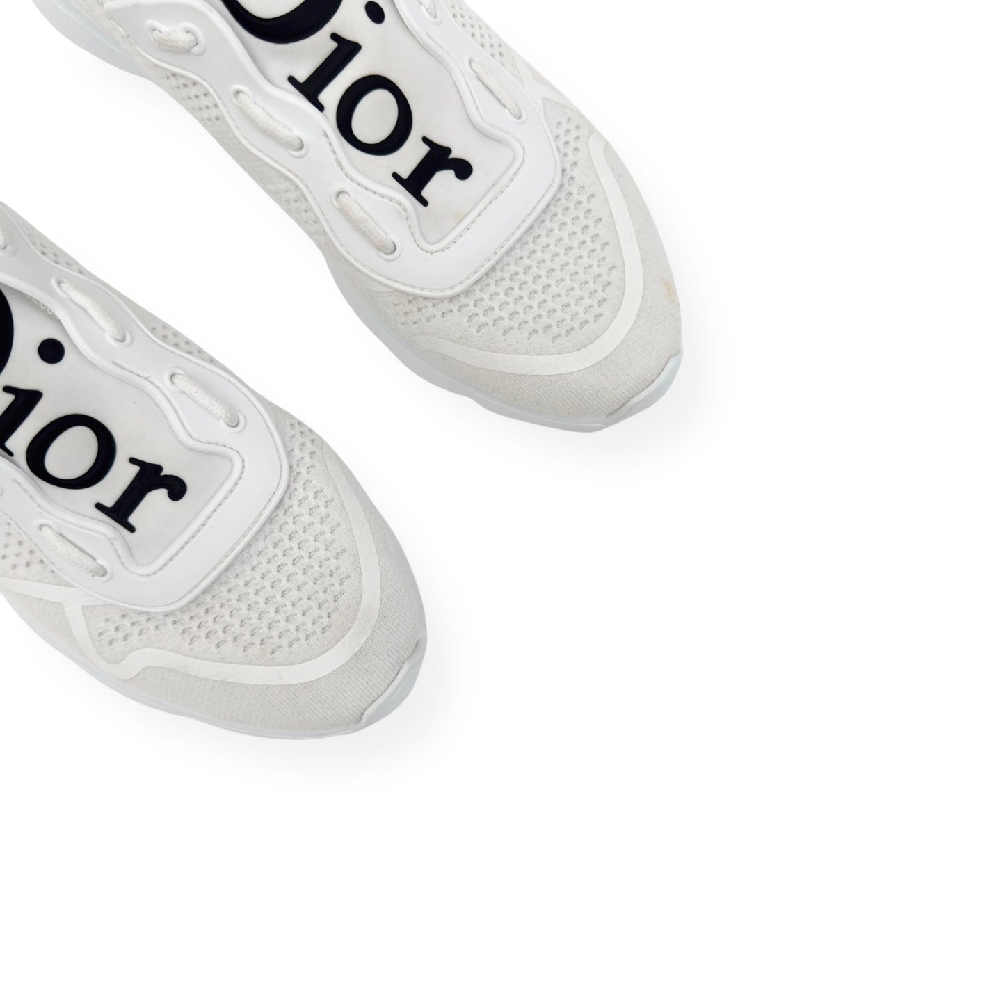 DIOR B21 NEO TECHNICAL KNIT SNEAKER WHITE / BLACK UK7 / 41