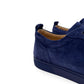 CHRISTIAN LOUBOUTIN LOUIS JUNIOR SPIKE SUEDE SNEAKER NAVY BLUE 43 / UK9