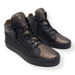 GIUSEPPE ZANOTTI ZIP-UP HIGH TOP SNEAKER BLACK / BRONZE 43 / UK9