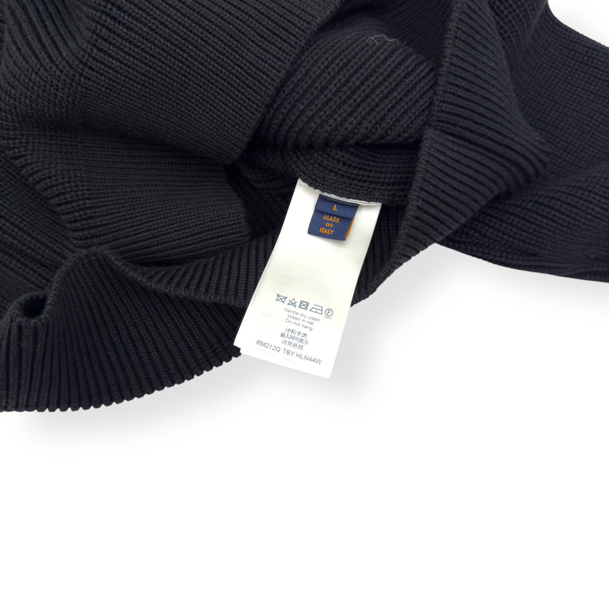 LOUIS VUITTON X VIRGIL ABLOH TEDDY BEAR SWEATER BLACK L