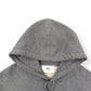 AMI PARIS POPOVER HOODIE GREY / WHITE M