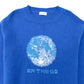 OFF-WHITE WOOL-BLEND SWEATER BLUE L