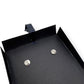 PRADA WOMENS SYMBOLE EARRINGS BLACK