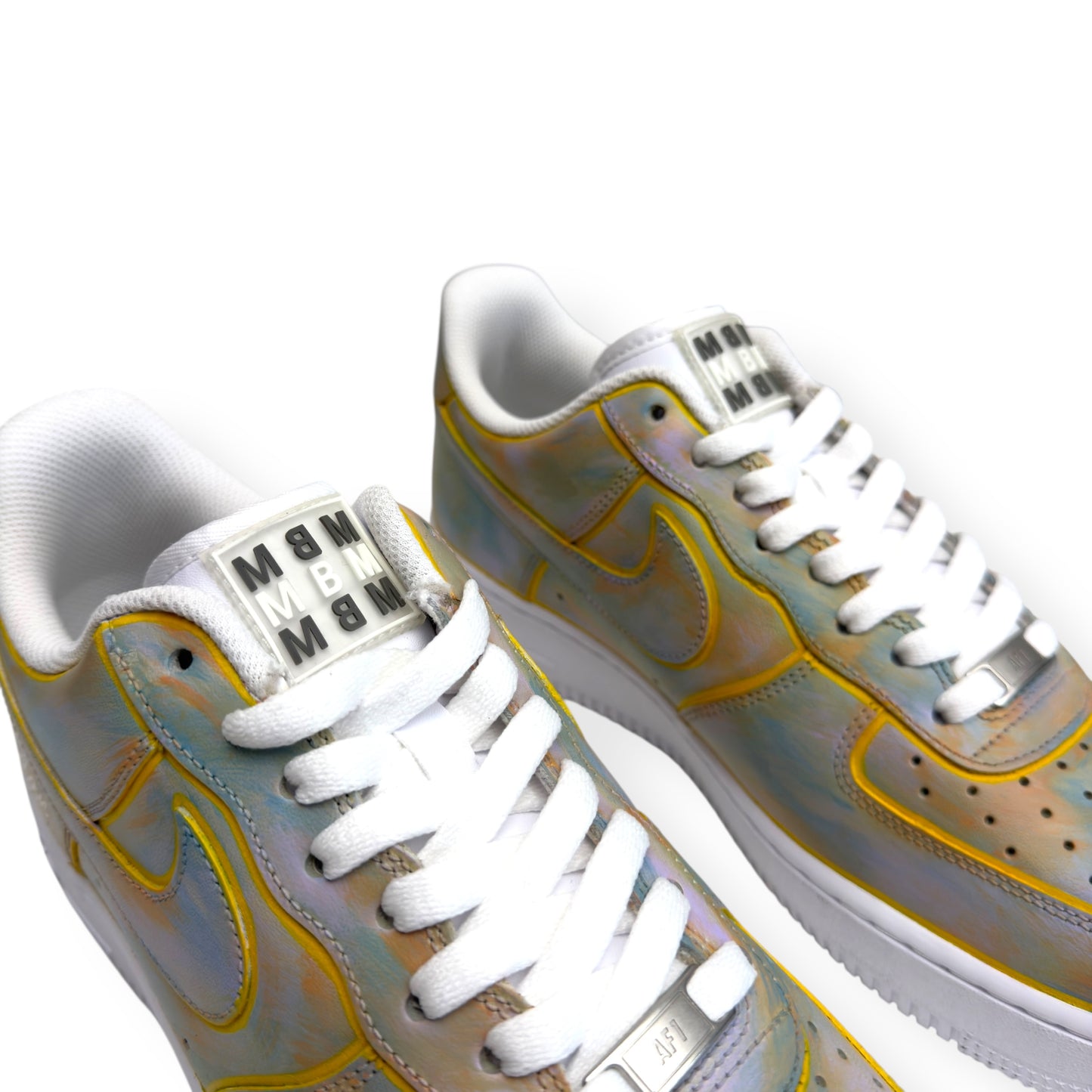 NIKE AIR FORCE 1 CUSTOM SNEAKER MULTICOLOURED UK9.5