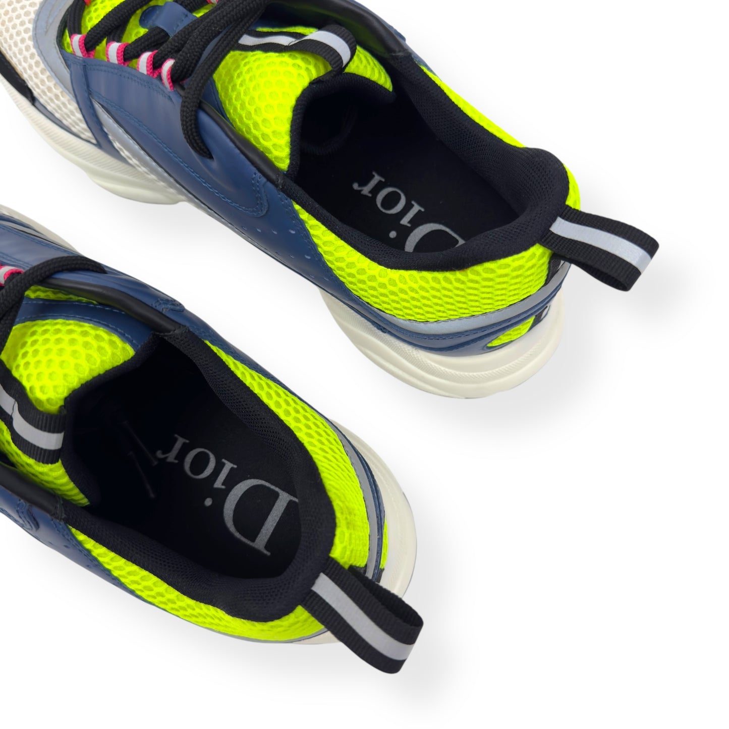 DIOR B22 SNEAKER BLUE / YELLOW UK10