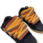 LANVIN CURB SNEAKER BLACK / MULTICOLOURED 43 / UK9