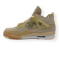 OFF-WHITE X AIR JORDAN 4 SNEAKER SAIL UK8.5