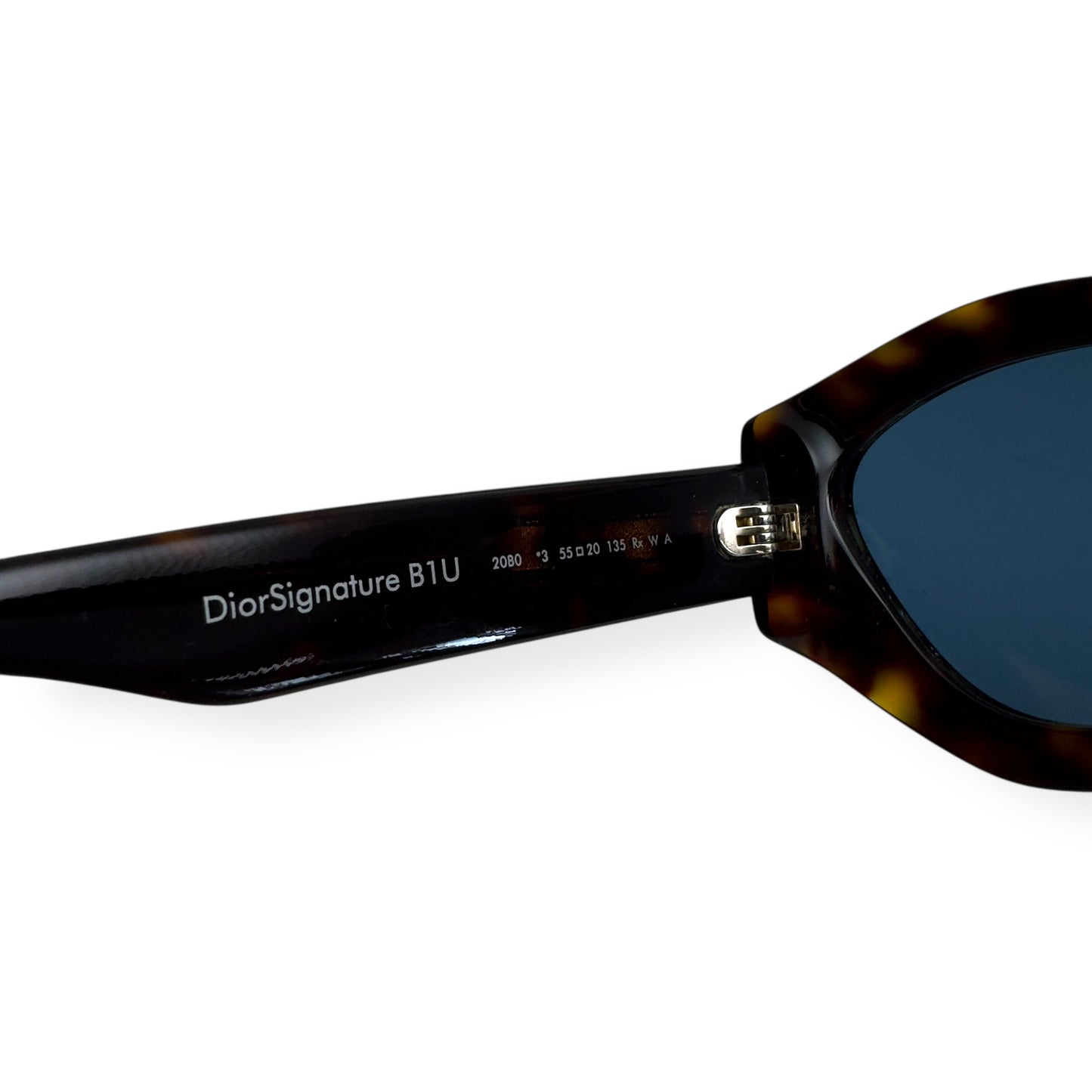 CHRISTIAN DIOR DIORSIGNATURE B1U SUNGLASSES BROWN / BLUE
