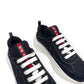 PRADA AMERICAS CUP LOW TOP SNEAKER BLACK / WHITE 37.5 / UK4.5