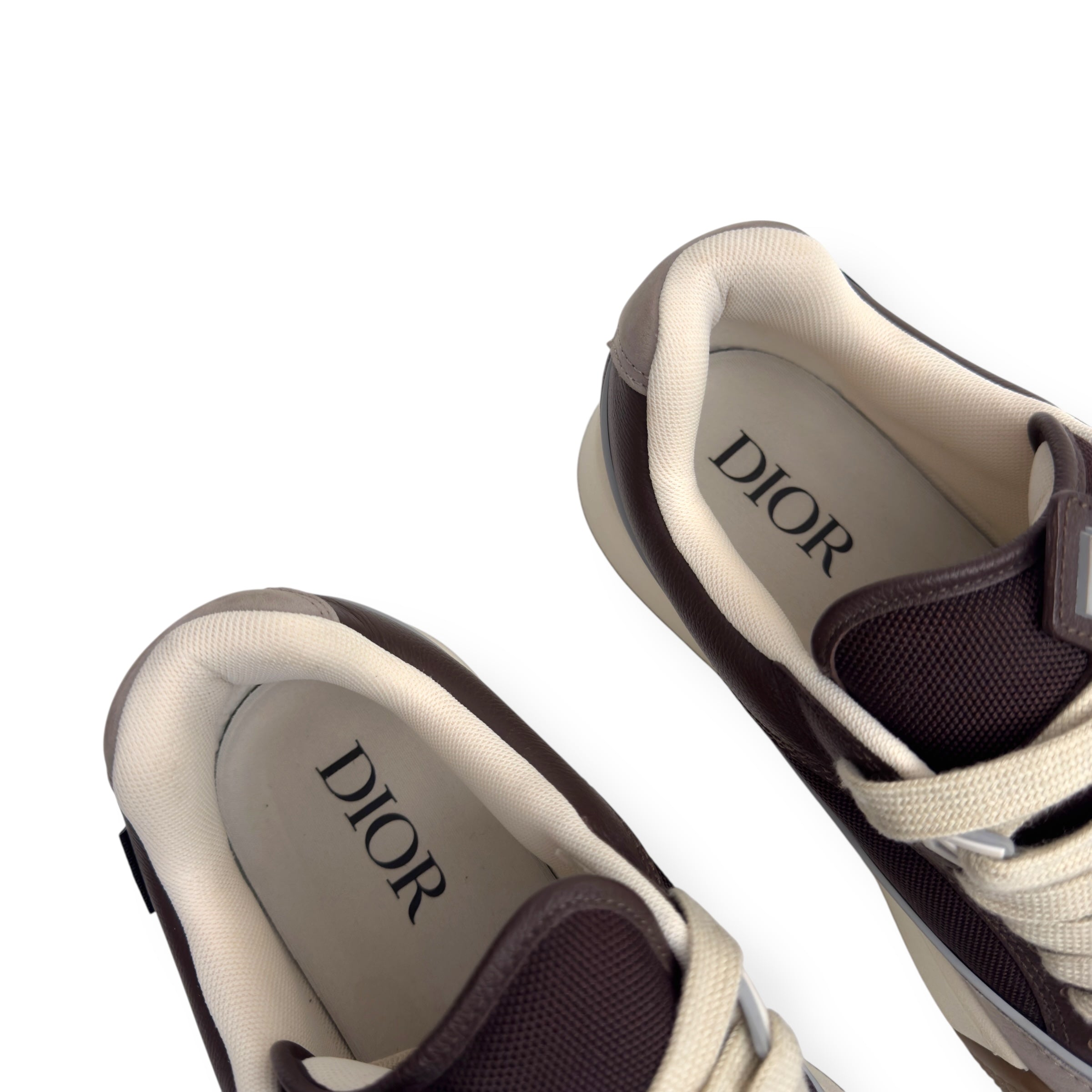 DIOR X TRAVIS SCOTT B713 CACTUS JACK SNEAKER BROWN / BEIGE UK8