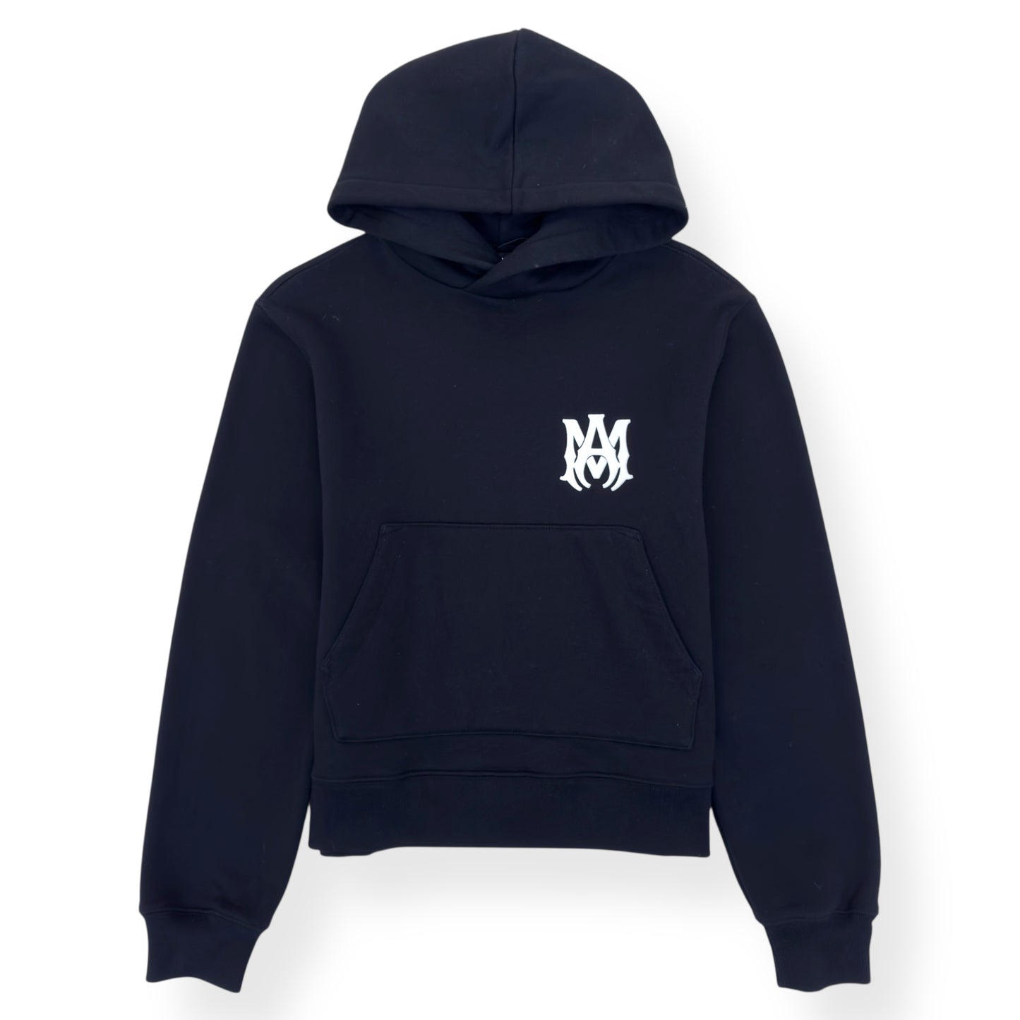 AMIRI MA CORE LOGO HOODIE BLACK / WHITE S