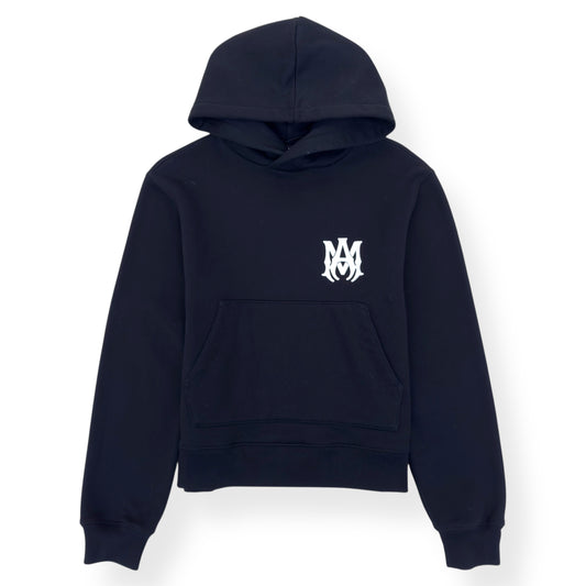 AMIRI MA CORE LOGO HOODIE BLACK / WHITE S