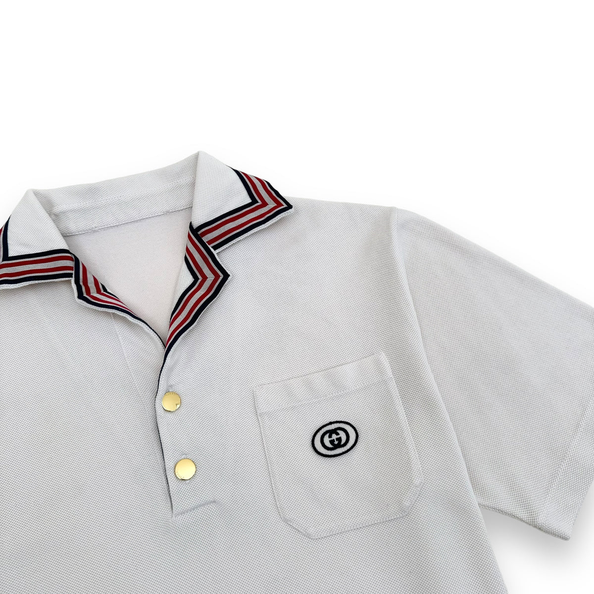 GUCCI POLO SHIRT CREAM S