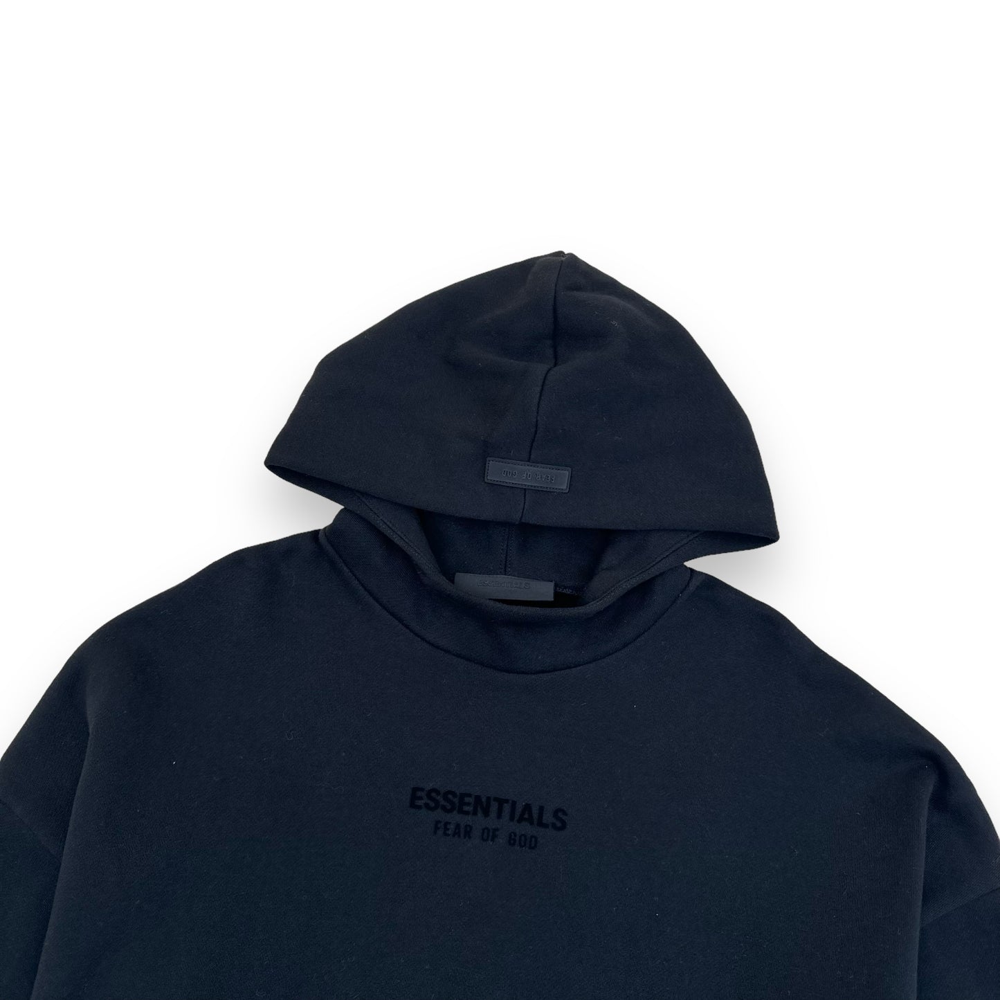 ESSENTIALS FEAR OF GOD HOODIE BLACK L