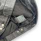 SAINT LAURENT SLIM-FIT LEATHER TRUCKER JACKET XXL