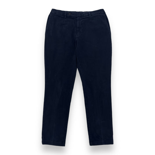 THOM SWEENEY COTTON TROUSERS BLUE 32”