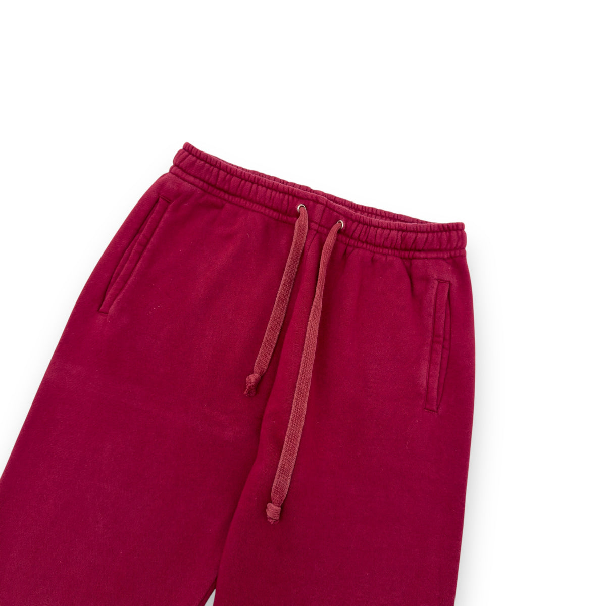 GUCCI 'ORGASMIQUE' JOGGERS BURGUNDY / WHITE L