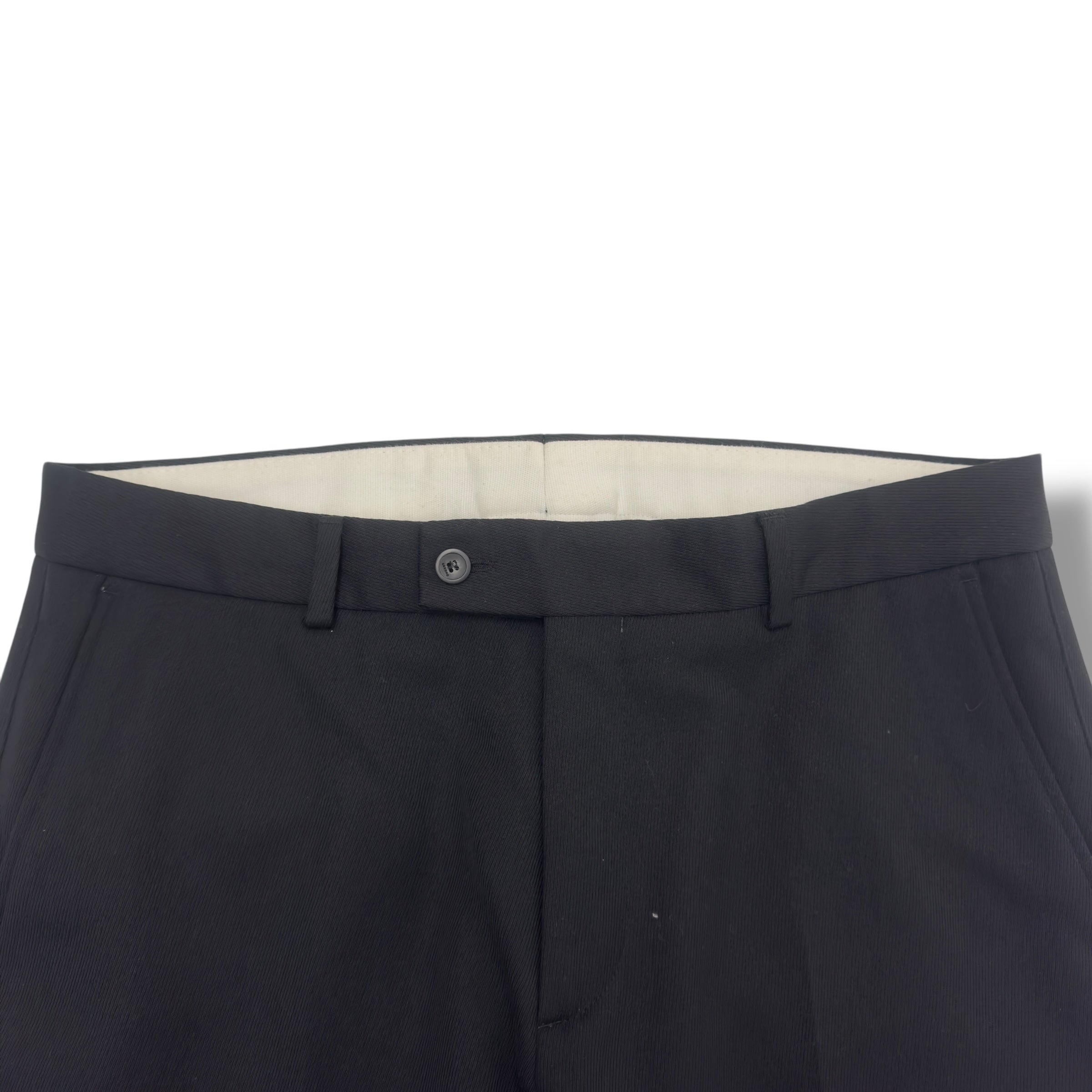 SANDRO PARIS STRAIGHT-LEG TROUSERS BLACK 42 / W32”