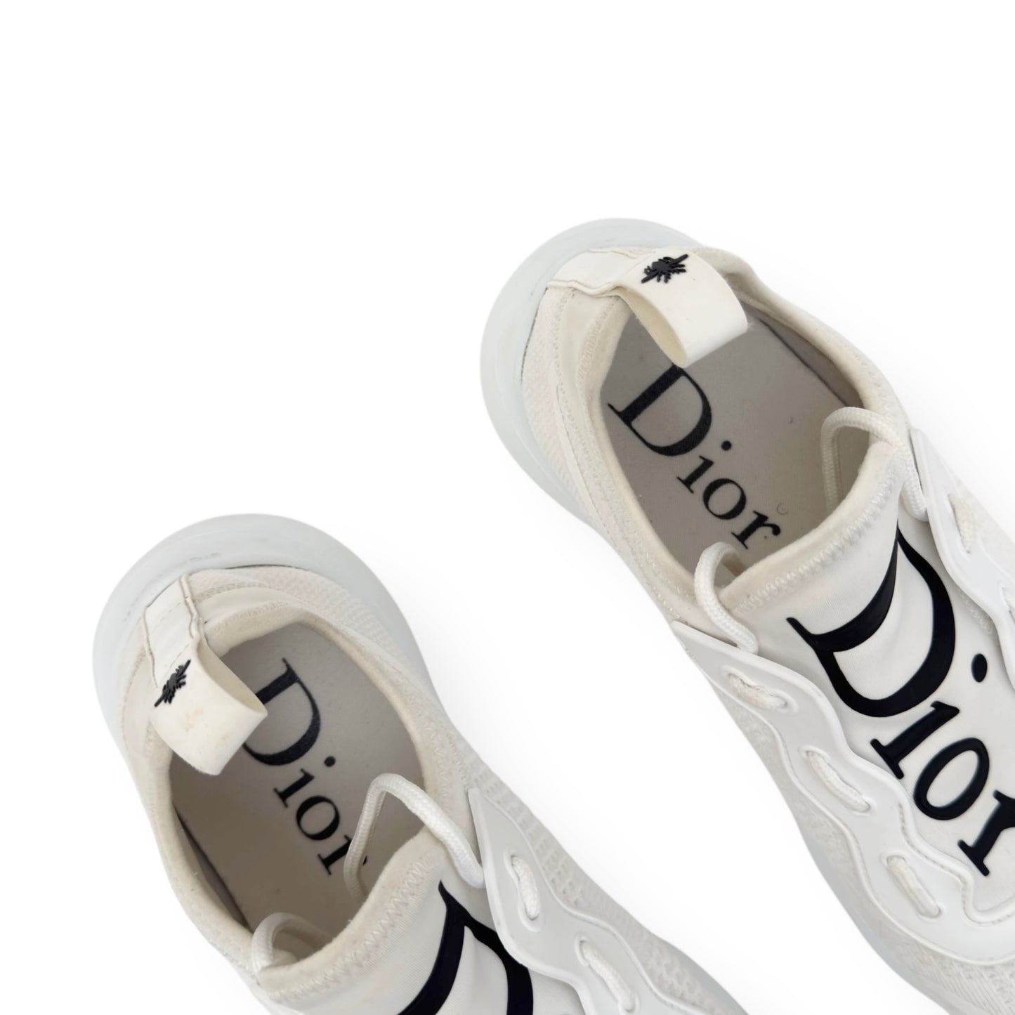 DIOR B21 NEO TECHNICAL KNIT SNEAKER WHITE / BLACK UK7 / 41