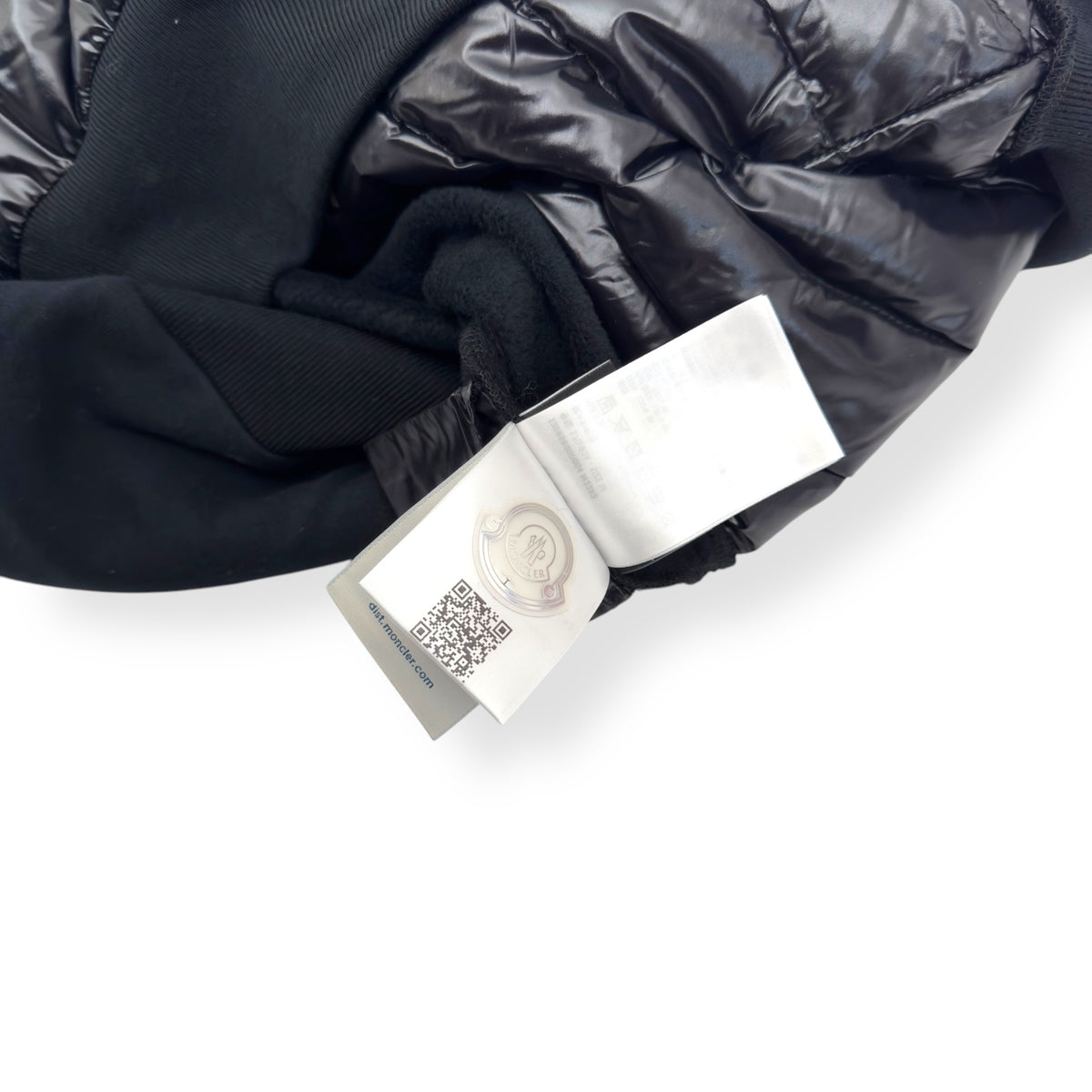 MONCLER GENIUS X ADIDAS DOWN PANNEL HOODIE BLACK 3 / M
