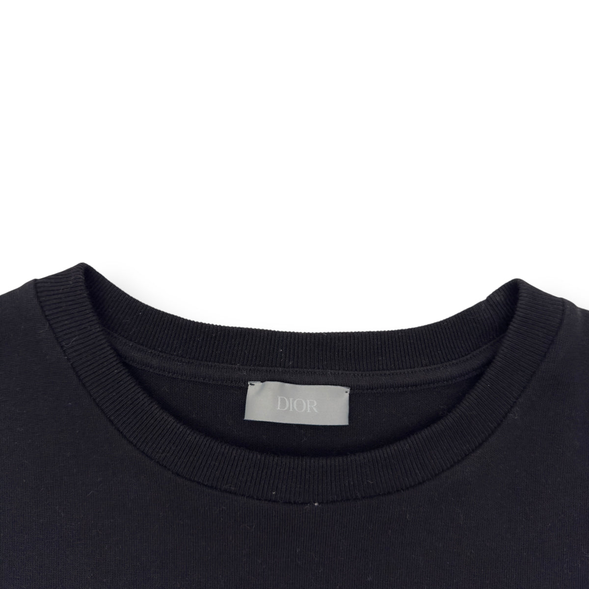 DIOR X DANIEL ARSHAM ERODED LOGO T-SHIRT BLACK M x2