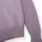 PALM ANGELS OVERSIZED WOOL CREWNECK SWEATER PINK XS