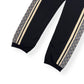 GUCCI TECHNICAL JERSEY TRACK PANTS BLACK / GREY M