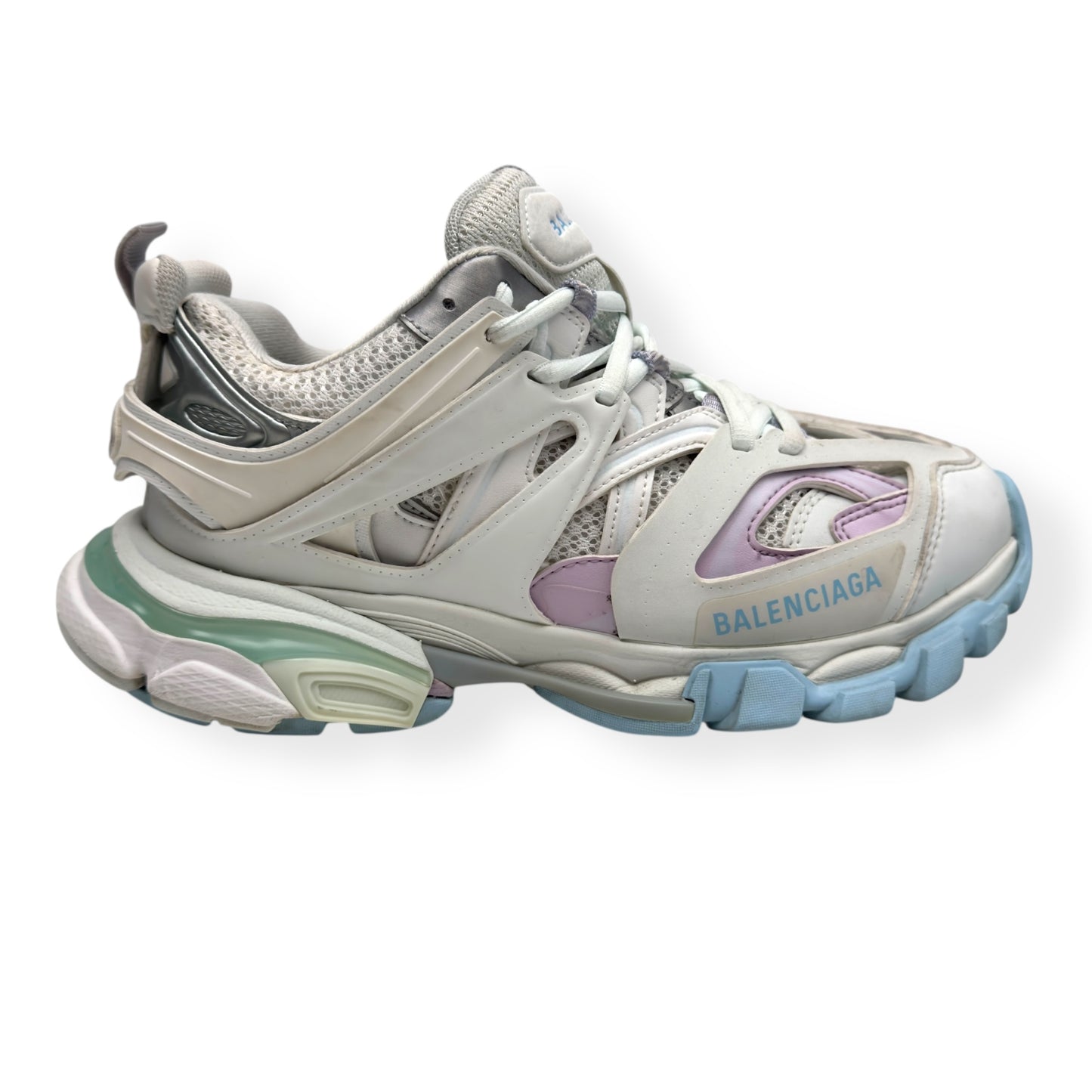 BALENCIAGA TRACK RUNNER SNEAKER PASTEL UK4