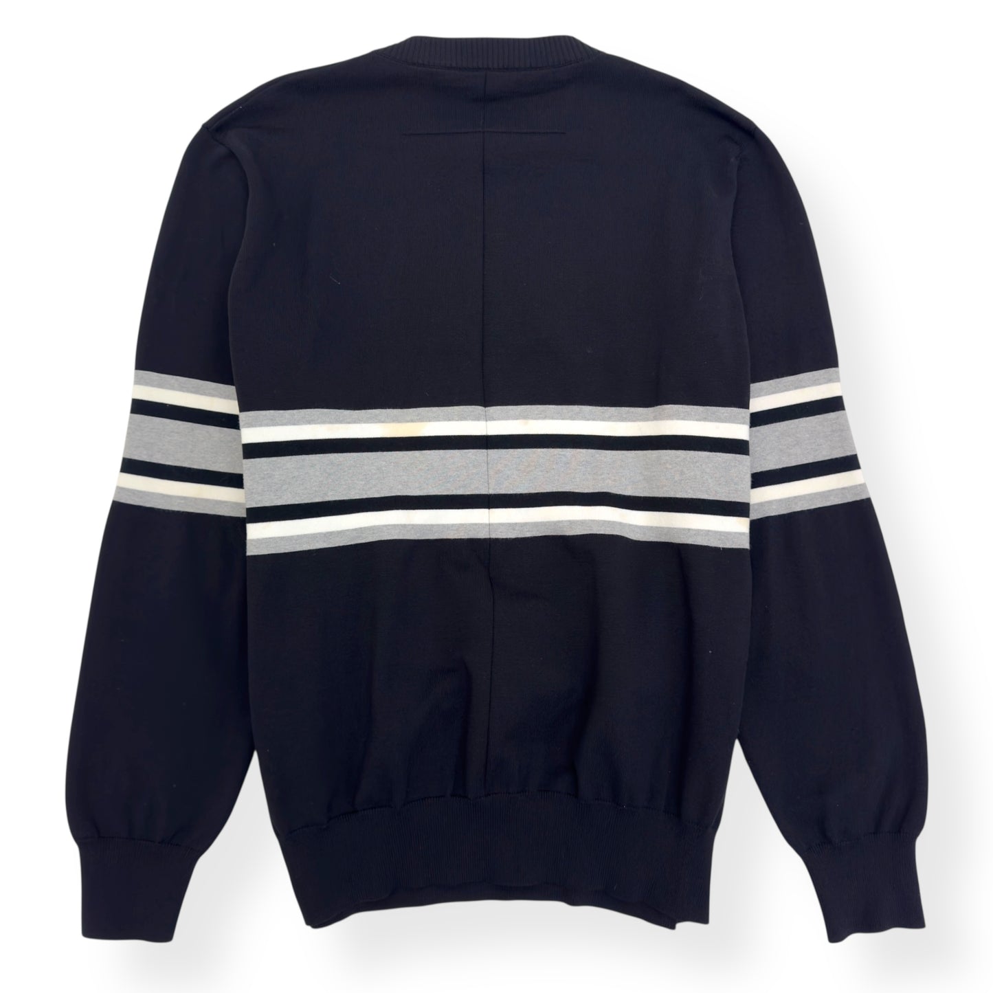 GIVENCHY ROTTWEILER STRIPED SWEATSHIRT BLACK L