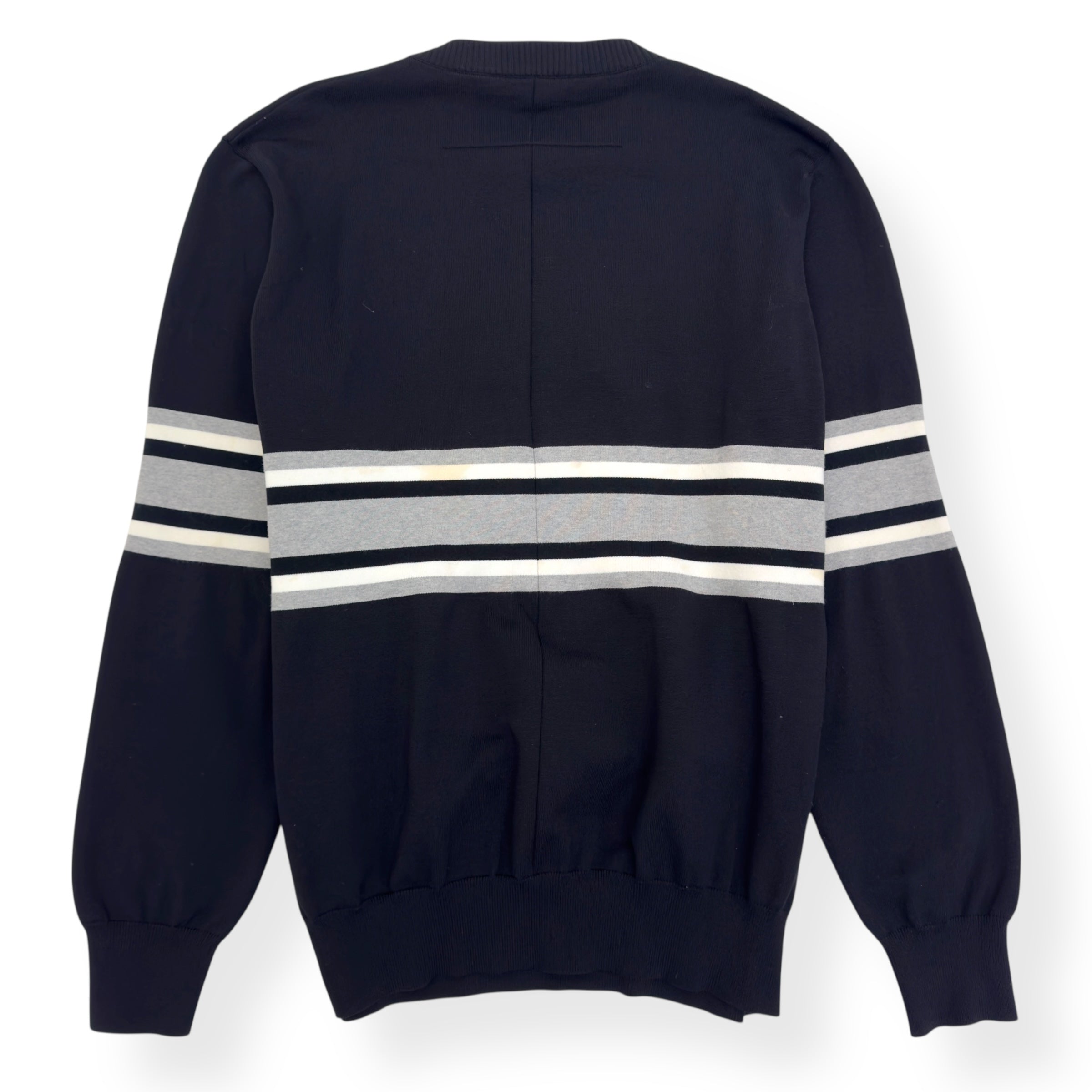 GIVENCHY ROTTWEILER STRIPED SWEATSHIRT BLACK L