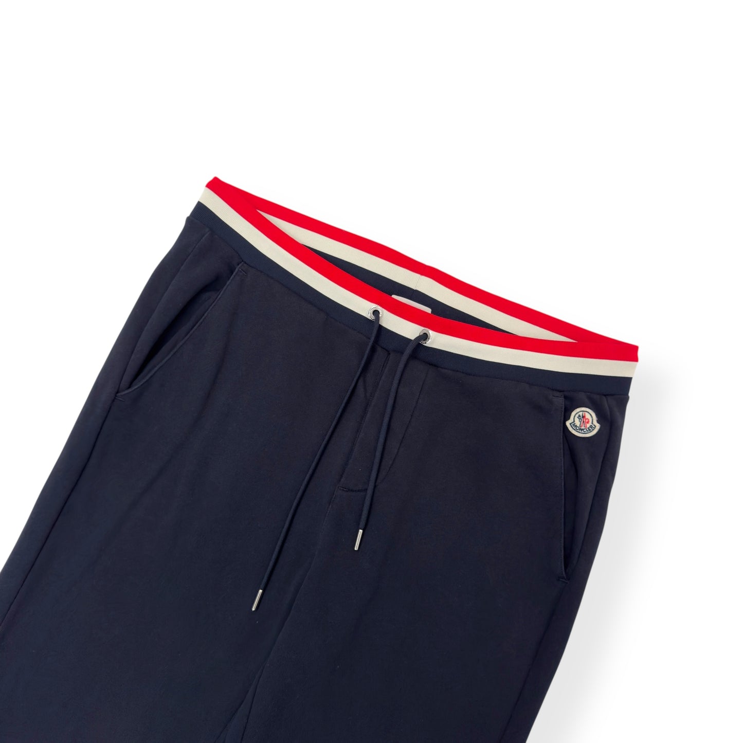 MONCLER LOGO SWEATPANTS NAVY L