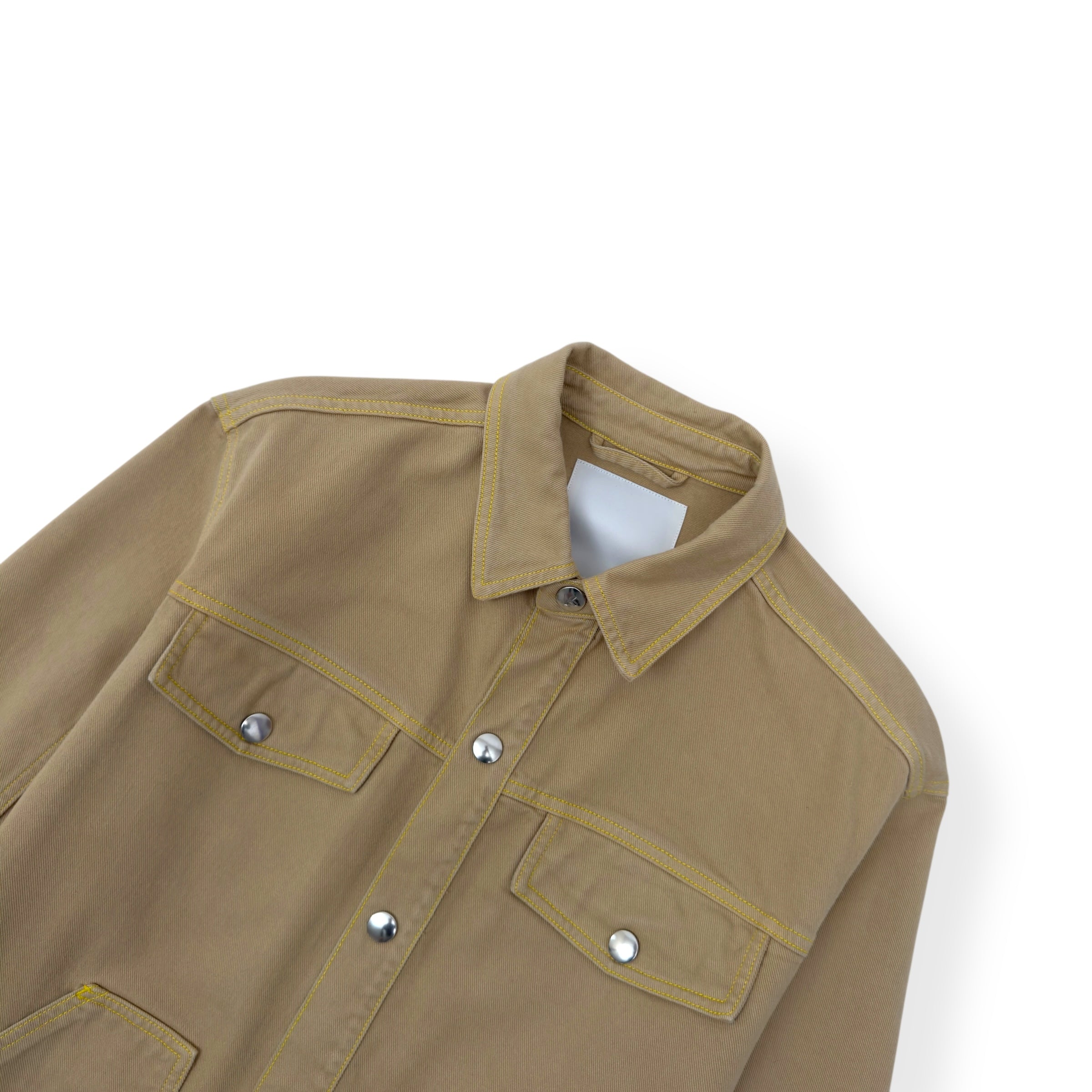 KENZO PARIS OVERSIZED DENIM OVER SHIRT SAND M