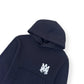 AMIRI MA CORE LOGO HOODIE BLACK / WHITE S