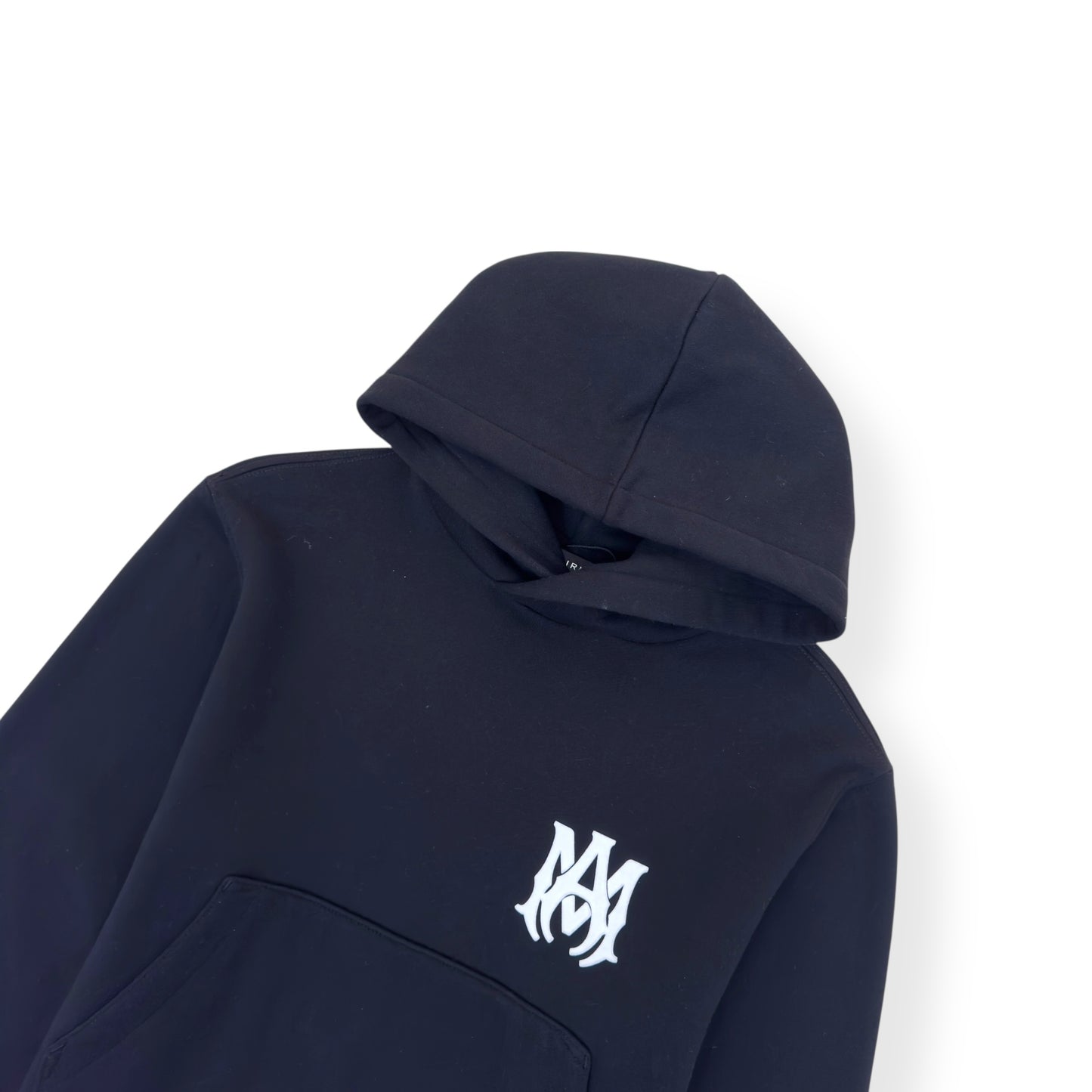 AMIRI MA CORE LOGO HOODIE BLACK / WHITE S