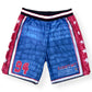 SUPREME MARKER BASKETBALL SHORTS RED / BLUE / WHITE L