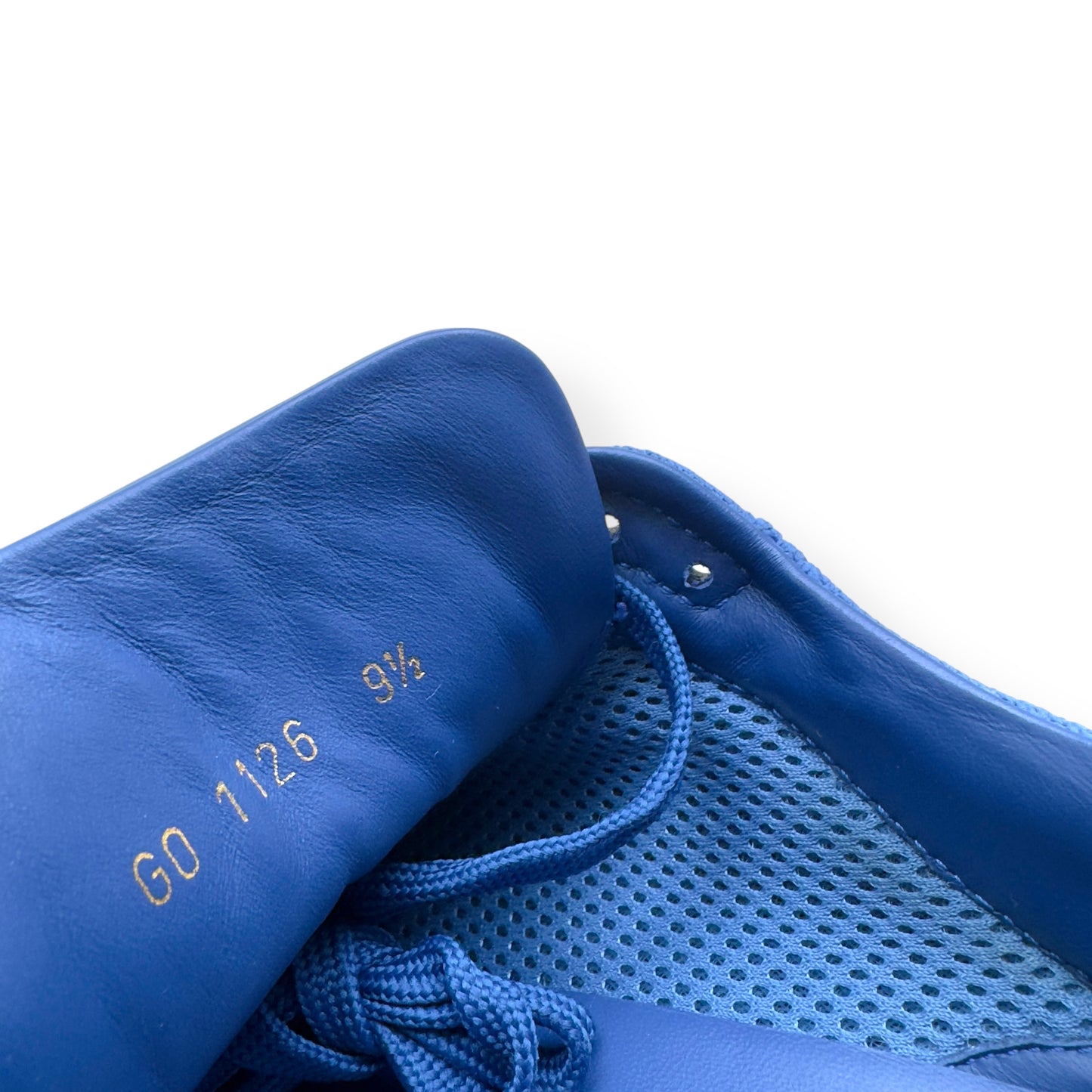 LOUIS VUITTON DAMIER MESH RUN AWAY SNEAKER BLUE UK9.5