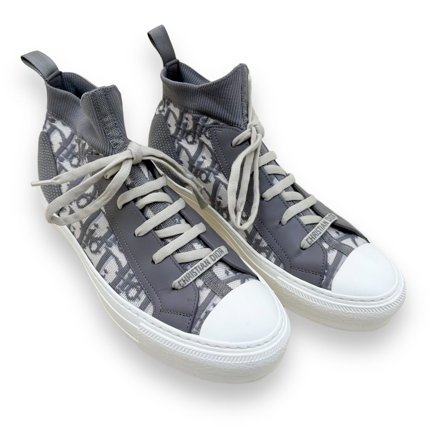 CHRISTIAN DIOR WALK’N’DIOR OBLIQUE SNEAKER GREY UK5.5