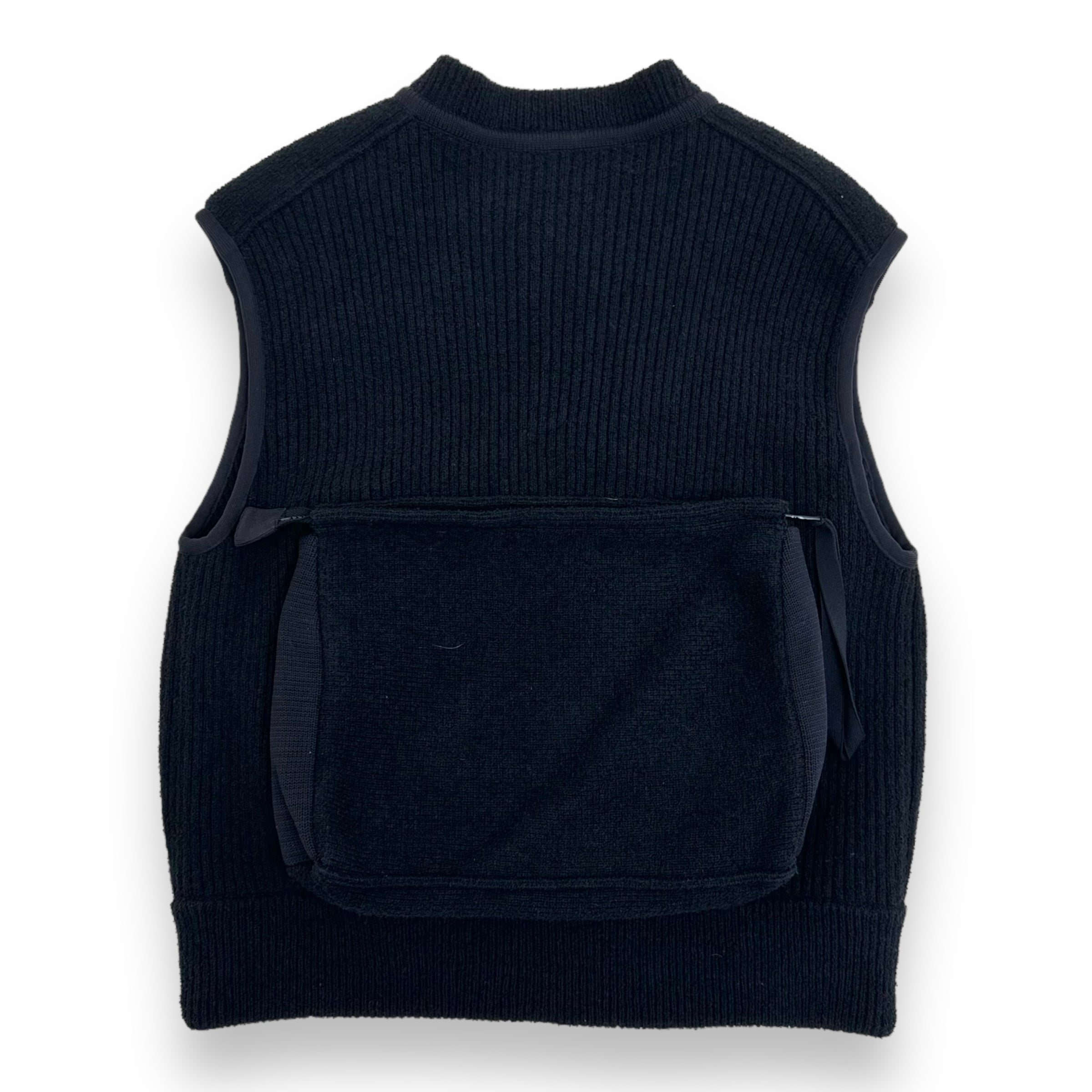 LOUIS VUITTON X VIRGIL ABLOH MULTI POCKET 3D GILET VEST JACKET BLACK L