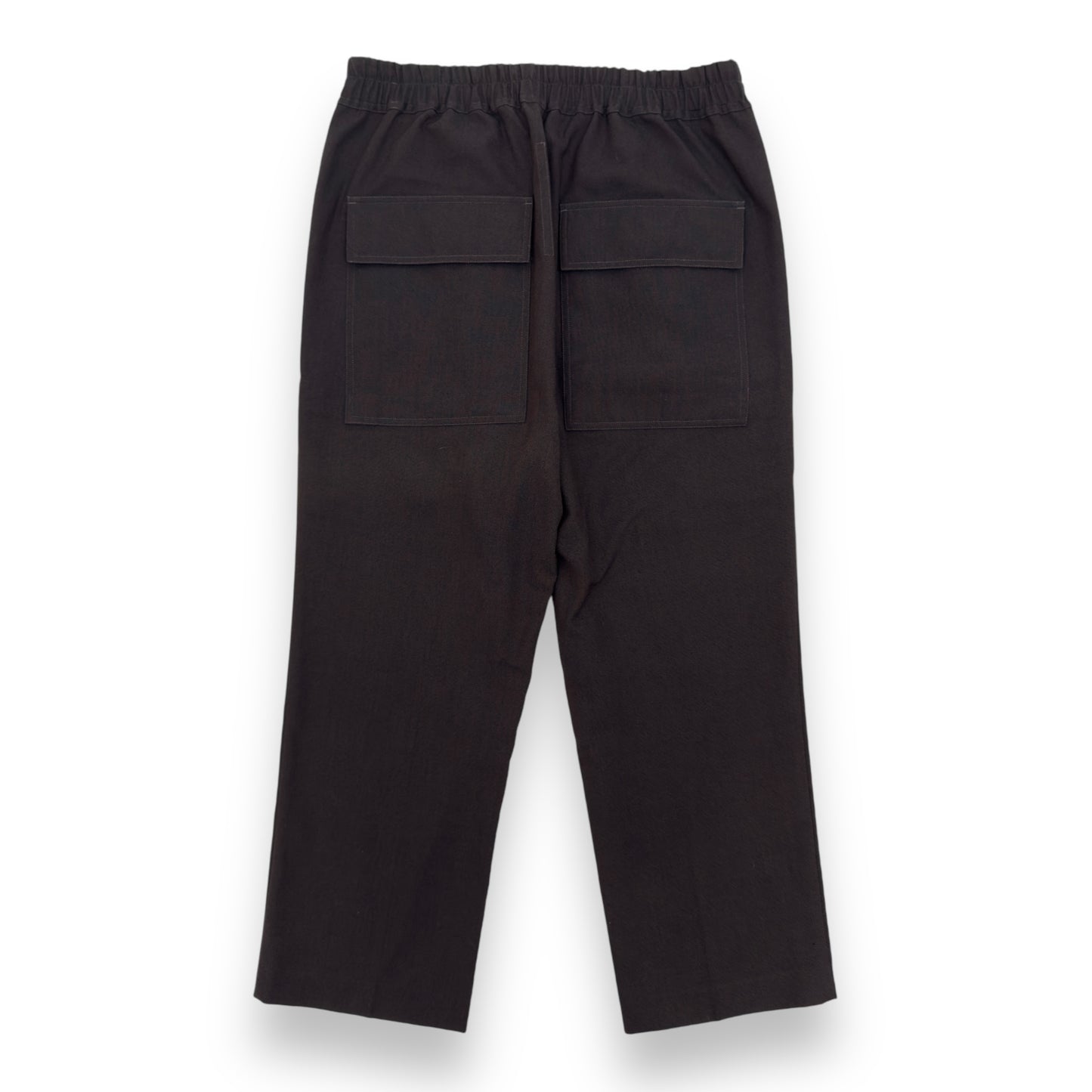 RICK OWENS PERFORMA FW20 TROUSERS BRONZE M