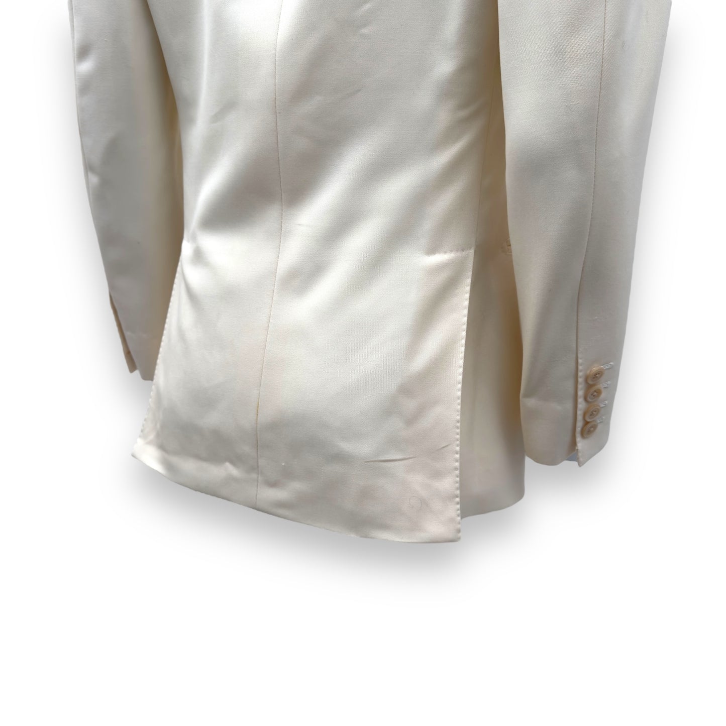 THOM SWEENEY BESPOKE JACKET CREAM UK8